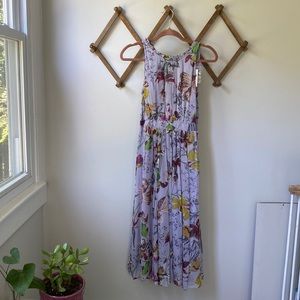 Hermia Violet floral Anthropologie dress - new with tags